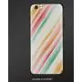 Case for Apple iPhone 6 and iPhone 6s,Shock-Absorption Bumper Cover,Anti-Scratch Back,Modern Art Home Decor,Purity Complex Themed Blurry Gradient Diffraction Display Creative Concept,Multi