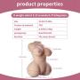 Life-Size Prime M-astùrbetion Cup Toys for Men Hands Free Stùck Male Realistic D-olls Silicone TPE Female Torso Love