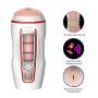 Vibret Smart Deluxe Aircraft Cup Powerful Thrusting Multiple Modes Electric Masturabation Cup 3D Channel Pocket Toys for Successful Man T-Shirt Underwear for Men - Intelligent Voice