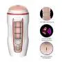 Vibret Smart Deluxe Aircraft Cup Powerful Thrusting Multiple Modes Electric Masturabation Cup 3D Channel Pocket Toys for Successful Man T-Shirt Underwear for Men - Intelligent Voice