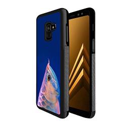 Samsung Galaxy A8 Case, Arowana Shock-Absorption TPU Rubber Bumper Samsung Galaxy A8 Case, Ultra Thin Slim Protective Cover for Samsung Galaxy A8-Black