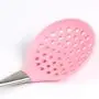 Gwjs Silicone Stainless Steel Kitchenware, Non-stick Spatula Stainless Steel Kitchen Set Silicone Kitchenware Cooking Utensils-pink 34cm(13.4inch)