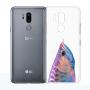 LG G7 ThinQ Case, Soft TPU Slim-Fit Flexible Ultra-Thin Clear Case, Full-Body Rugged Bumper Print Arowana Case for LG G7 ThinQ, Transparent