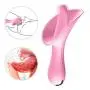 Tight Design Tongue Clítoris Sucking Víbrǎtǒrs for Women Oral Nipple Stimulátor Sucker Licking G-Spōtt Víbrǎtǒr Toys for Woman Silicone Toy