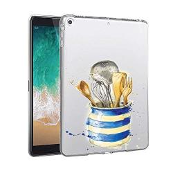 GinHo Customized Protective Cover iPad Mini 3 Kitchenware with Slim Soft Durable TPU Ultra-Clear Silicone UV Printing Case