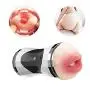 SHHMSG 2 in 1 Real Pòckèt Pùssèys Hands Free Grade Silicon Màlè Stròkè Toys Automatic Sucking Cup for Men to Relax Mind