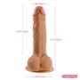 Lycwsd001 Different Enjoyment7.1 Inches FDA Approve Silicone,Ultra Soft Handheld Couple Cock-Sticks Massage Tool lycwsd001