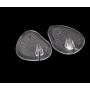 2Pairs Silicone Gel Sandal Thong Protectors Toe Guards Cushion Flip-Flop Non-Slip Forefoot Pads Pain Relief Inserts Foot Protector Metatarsal Pads