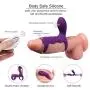 Worth Having/Male Vibrating Wand Massager Rechargeable Wireless Remote Control Back Neck Shoulder Relaxation Massaging with Multiple Men Vibrator Medical Grade Silicone Vibration Toys