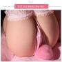 3D Life-Size Beautiful Female-Torso Dolles for Men with Ultra Soft and Tight Dual Tunnels Pockeet Pussyys,Adult Toys,11 Lbs (10.2 X 9.0 X 8.6 Inch) LFKB1234