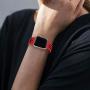 YC YANCH Compatible for Apple Watch Band 38mm 40mm 42mm 44mm,Soft Silicone Sport Band Replacement Wrist Strap Compatible for iWatch Apple Watch Series 4/3/2/1,Nike+,Sport,Edition, S/M M/L Size