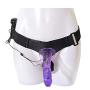 Adjustable Straps Perfect Size Adult Men Hollow Strap On Silicone Empty fits Most Men and Women - Purple 343242