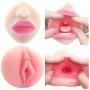 3D Simulation Doll Pocket Adult Toy Mens Realistic Silicone Mud Cat Torso Suitable for Mens Meat Skin