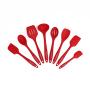 WELLAND 25 PCS Value Gift Set Heat Resistant Silicone Stainless Steel Kitchenware