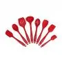 WELLAND 25 PCS Value Gift Set Heat Resistant Silicone Stainless Steel Kitchenware