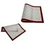 QYLLXSLL Home Non Stick Silicone Mat Baking Oven Pastry Macaron Cake Sheet Kitchen Drain Plate Mat Table Waterproof Set Kitchenware Placemat (Color : Red)
