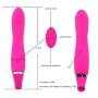 Ziligengsheng Cli-toris GS-Pot Sucking Womanizer Vǐbrators, Body Stimulator Vibrate -Adult Toys for Woman,10 Kinds of Frequency Conversion Silicone Waterproof USB Charging Pink