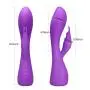 Vibrating Rabbit Vibrator G-spot Vagina Clitoris Stimulator Massager, IMO Rechargeable Lightweight Silicone Dildo Vibe with 7 Vibration Modes Adult Sex Toys for Men Women Couples