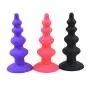 RITER 10 Vibrantion Modes Silicone Amal Plug Six Toys for Women Beginner