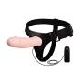 Quiet Powerful Men Strap On Hollow Strap-On Silicone Curved Toy