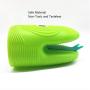 Heat Resistant Kitchen Mitts, Cartoon Snake Head Silicone Oven Gloves Clips Microwave Novelty Kitchenware (2 Pcs)