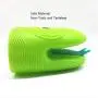 Heat Resistant Kitchen Mitts, Cartoon Snake Head Silicone Oven Gloves Clips Microwave Novelty Kitchenware (2 Pcs)
