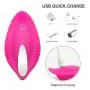 Wireless Remote Silicone Famale Powerful Funny Toy - Muti-Speed Quiet Electric Wearable Vibe Plug