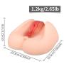 WLPLODS 3D Simulation Doll Pocket Adult Toy Mens Realistic Silicone Mud Cat Torso Suitable for Mens WLPLODS