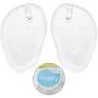 Healifty 2 Pairs Soft Silicone Gel Cushions Pad Toe Protectors for Sandal Flip Flop Gel Inserts Guards Insoles Shoes Grip Pads