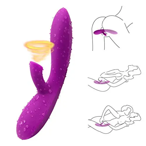 Cli^torial Sucking Toy for Women,12 Sucking Modes Tongue Vibrating Toy & Simulator with 24 Speed Vibration T-Shirt