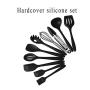 10Pcs/Set Kitchenware Silicone Heat Resistant Kitchen Cooking Utensils Non Stick Kitchen Baking Cooking Tool Sets,Red