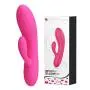 Waterproof Silicone Novelty Rabbit Vibebrator Toys Rechargeable Didos Vibrartor for Women