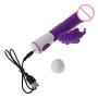 JINGMO-Waterproof Powerful 12 Frequency R?-bbit Vibrarter-G-Spotter Massager -for Adult Six Toys