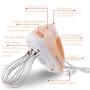 BINZHI Egg Beater Electric Household Automatic High Power Hand-held Cream Beat Eggbeater 304 Stainless Steel Mixer Mixer -188.3cm Kitchen gadget (Color : A6)