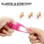 Vibrating Cock Ring - Remote Control - Cockring Full Silicone Waterproof Rechargeable Penis Ring Vibrator - Best Sex Toy for Male or Couples - Enhancing Last Longer Orgasm - Vagina Massage Toys Gift