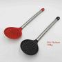 Hjyi Silicone Kitchen Utensils Set Eco-friendly food grade kitchenware set non-stick pot special silicone kitchenware stainless steel tube silicone Tail ring (11 kit)
