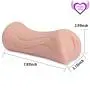 Pocket Pussy Male Masturbators Sex Toys 3D Realistic Mouth and Vagina Masturbator Oral Sex Male Masturbation Cup, Silicone Virgin Anus Love Doll for Couples Men Masturbation