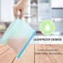 Reusable Silicone Food Storage Bags (Set of 6)-2xLarge 50oz, 4xMedium 30oz, Sungwoo Airtight Seal Food Preservation Bag/Food Grade/Versatile Silicone bags for Vegetable, Liquid, Snack, Meat, Sandwich
