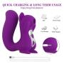 MBUKLO Six Toys for Males Silicone with Clitorialorial Hands Women, Heating Vi
