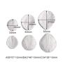 AK ART KITCHENWARE Gum Paste Flower Tools Leaf and Petal Veiners for Decorating Cake Silicone Veining Molds Fondant Tools (VM123)