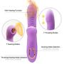 Tight Design Femal Vibrant Tool Oral Tongue Simulator, Waterproof 10 Frequency Vibration Wand, Multi Speed Clítoríal Sucking Toy Silicone Toy