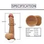 Rzoeox Realistic Silicone Dildo with Suction Cup - 8.5 Inch Lifelike Penis Wireless 10 Meter Remote Control 8 Speed Vibrator Vibrant Adult Sex Toy for Women Masturbation