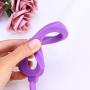 LUOEM Adults Silicone Restraint Handcuffs Role Play Bondage Handcuffs Adult Bondage Pleasure Toy (Purple)