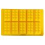 Youdepot Yellow Building Brick Blue Green Multi-size Minifigure Silicone Ice Tray Candy Mold Set (Blue/Green/Yellow)