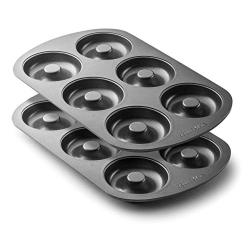 Bellemain Nonstick 6-Well Donut Pan - Set of 2