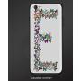 Case Compatible with iPhone 6/6S Ultra Slim Protective TPU Cover,Anti-Scratch Back,Letter E,Tropical Creatures of The Spring Season Spotted Wings Fragility Femininity Theme Decorative,Multicolor