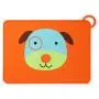 Skip Hop Zoo Fold and Go Silicone Placemat, Darby Dog