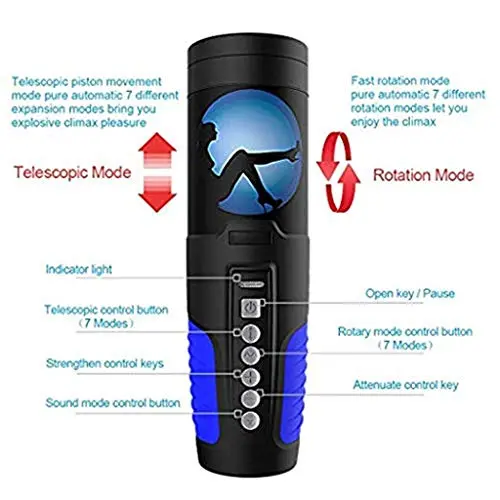 Sheeopp Male Mastùrbators Toys Superior Quality Best Gift for Men 100% Medical Grade Trainer Soft Silicone Sleeves Toy -Warm Mugs