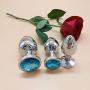 SEEHAI-WEII 3 Pcs Crystal Amal Plug- Exercise Health Six-Toys for Men Women