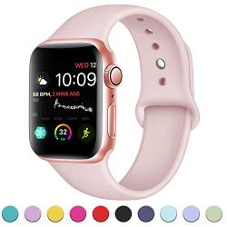 DaQin Band Compatible with Apple Watch 38mm 40mm 42mm 44mm for Women and Men, Sport Replacement Wristbands for iWatch Series 5 Series 4 Series 3/2/1, S/M, M/L